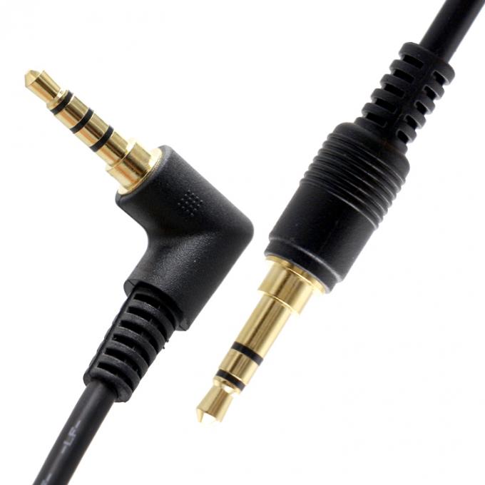 OEM 90 graden rechthoek 3,5 mm TRRS Jack Man tot 3,5 mm TRRS Jack Man Audio kabel 2