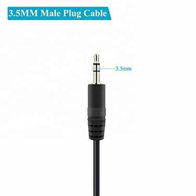 TRS 2 Pole Stereo Audio Jack 3,5 mm Man Plug to Stripped Gelast Naakt Draad Open End Kabel 2