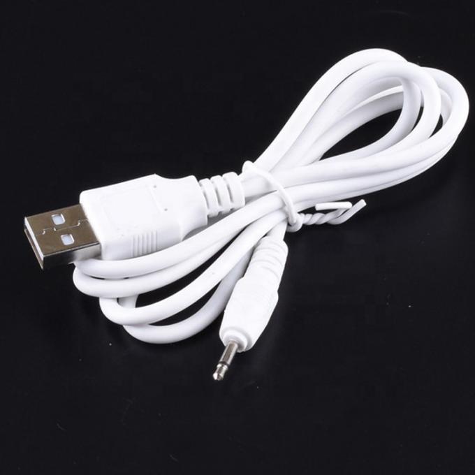 Aangepaste USB naar 2,5 mm Mono Audio Jack DC oplaadkabel 3