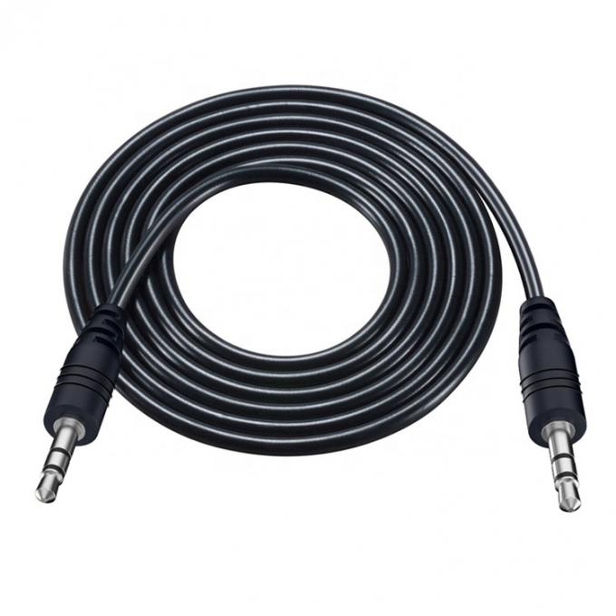 Custom 1M 2M Man tot Vrouw 3.5mm Aux Audio Jack Verlengkabel 0