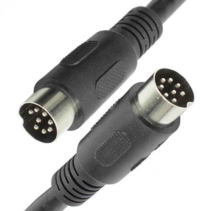 Op maat gemaakt volledig verbonden afgeschermde mannelijke tot mannelijke grote 8 pin Din kabel 2
