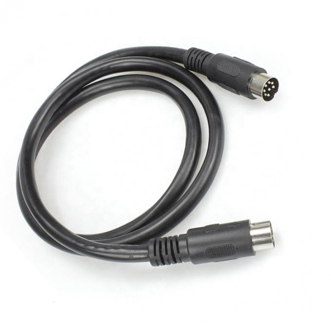 Op maat gemaakt volledig verbonden afgeschermde mannelijke tot mannelijke grote 8 pin Din kabel 3