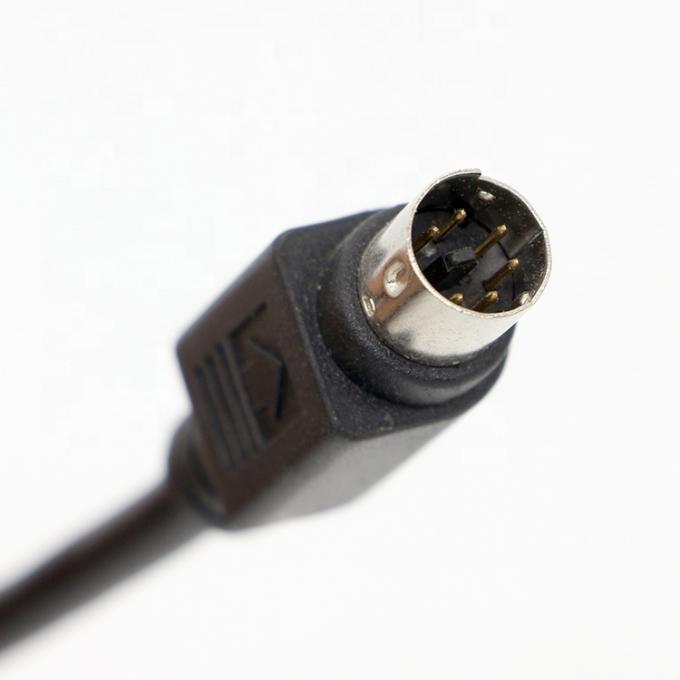 CUSTOM 1M 3M Shield S Video Man tot Man Mini Din 6 pin kabel 4