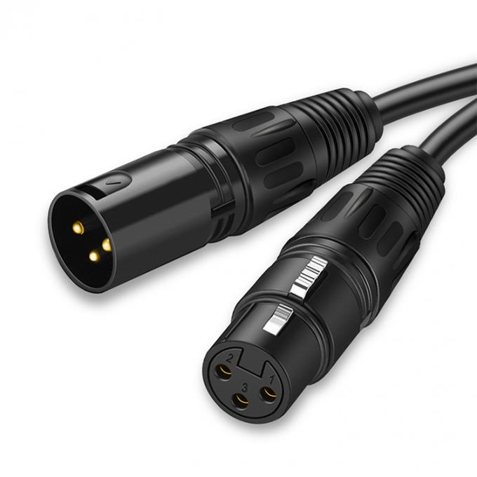 OEM HiFi microfoon microfoon 3 PIN XLR connector Audio Jack Man tot XLR Vrouwelijke DMX-kabel 2