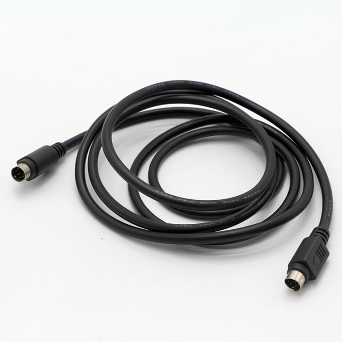 Custom Male To Male 6 PIN Mini DIN Plug Video Audio MIDI Uitbreidingskabel Voor PS2 Keyboard 4