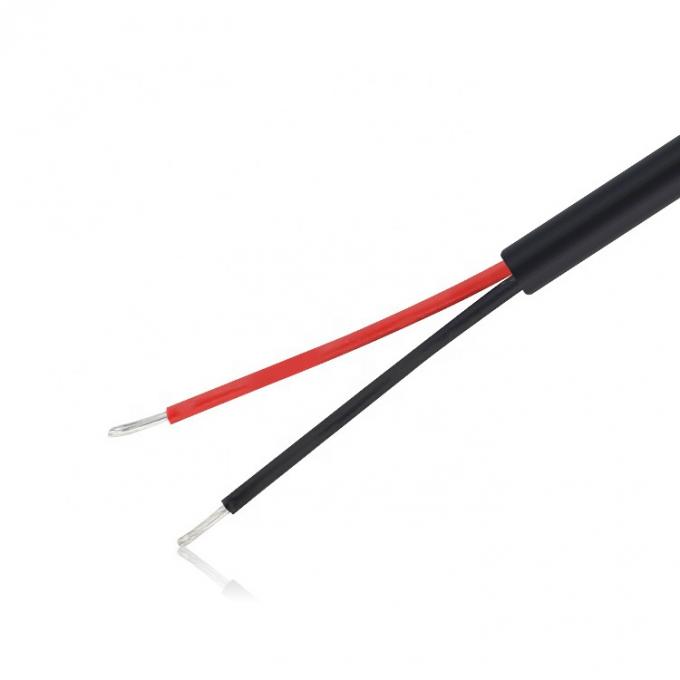 Custom RCA Male Plug to Bare Stripped Wire Tinned Ends Kabel 1