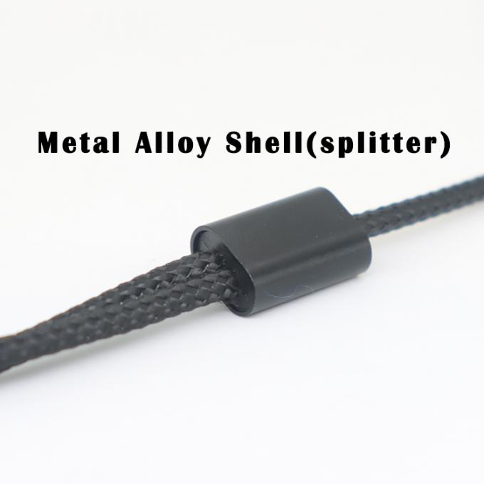 1 Input naar 2 Output Y-vorm 3,5 mm AUX Stereo Audio Mic Koptelefoon Splitter Adapter Kabel 4