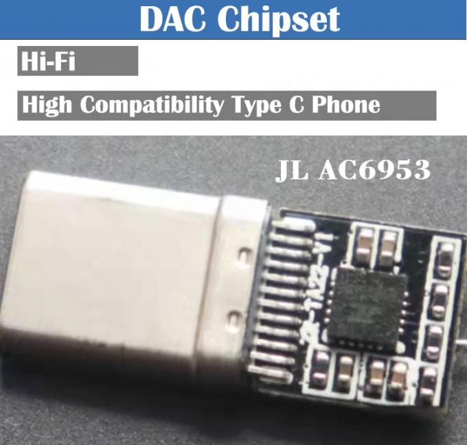 Hoog compatibele DAC USB Type C naar AUX 3,5 mm audio kabel adapter voor Samsung Pixel Google Phone 1