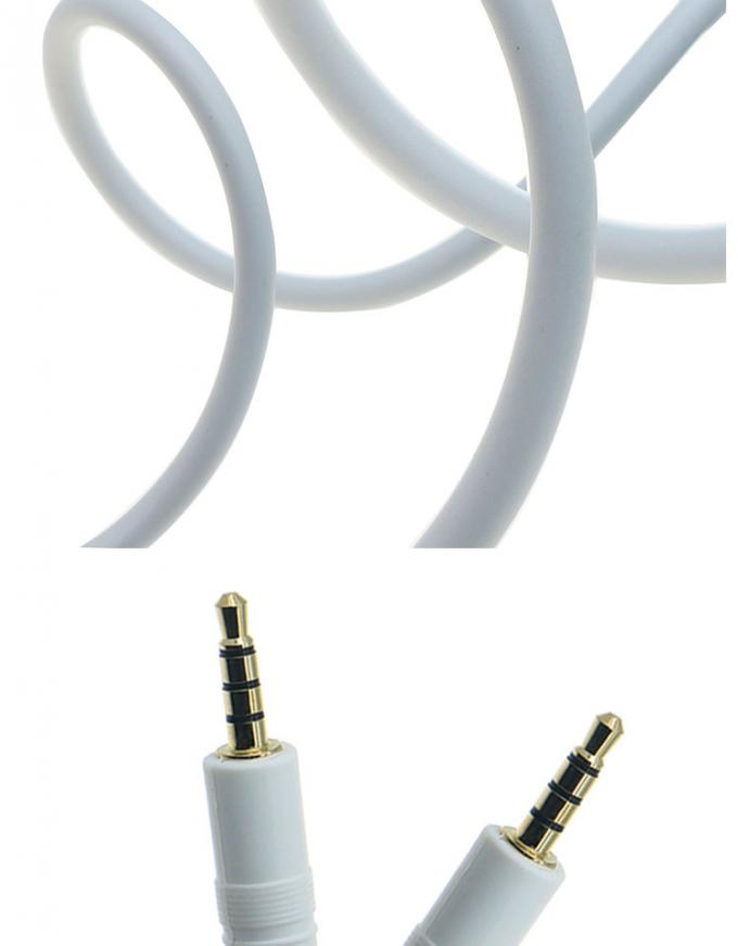 3.5mm Man tot Man Vrouwelijke Stereo Aux Mono Jack 3 polen TRS 4 polen TRRS Microphone Patch Audio Extension Cable 3