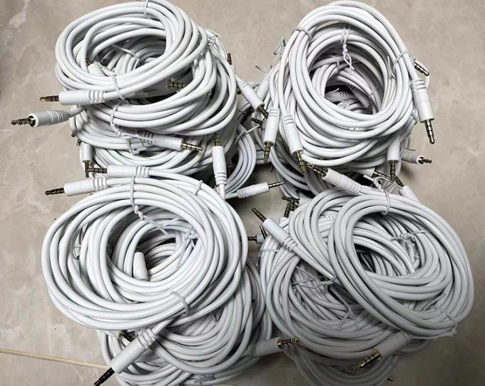 3.5mm Man tot Man Vrouwelijke Stereo AUX 3 polen TRS 4 polen TRRS Mono Jack Microphone Patch Audio Extension Cable 7