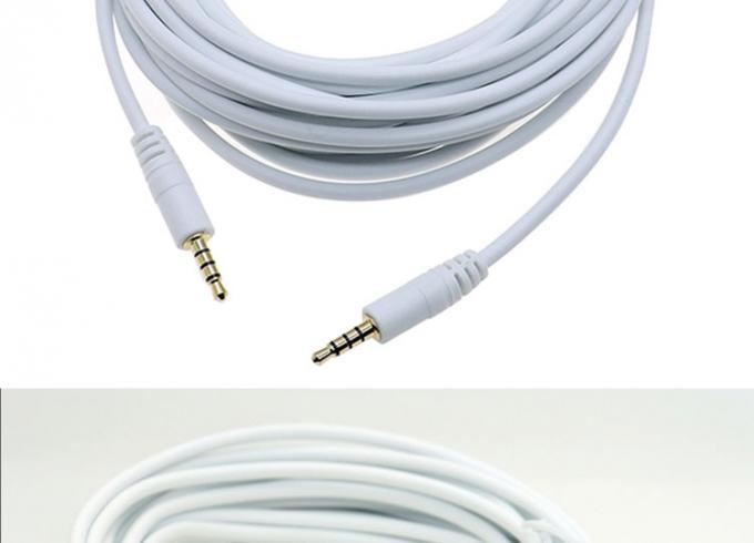 3.5mm Man tot Man Vrouwelijke Stereo Aux Mono Jack 3 polen TRS 4 polen TRRS Microphone Patch Audio Extension Cable 5