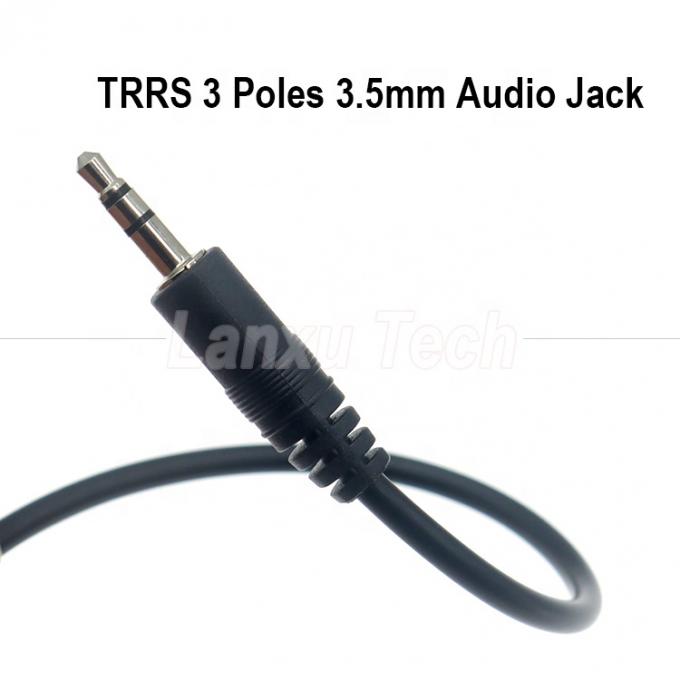 1M 2M 3M 3 polen TRS Man tot Man 3,5 mm Aux Stereo Jack Audio kabel voor luidspreker Recorder Headset 1
