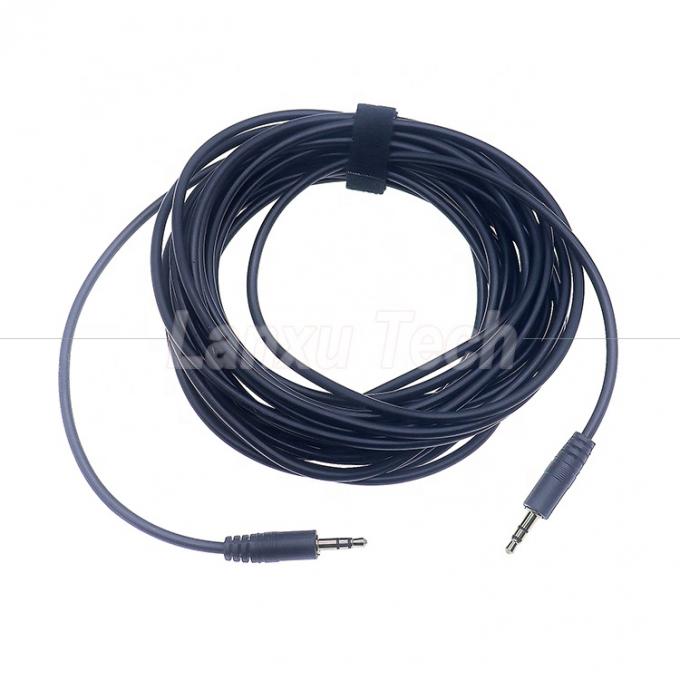1M 2M 3M 3 polen TRS Man tot Man 3,5 mm Aux Stereo Jack Audio kabel voor luidspreker Recorder Headset 0