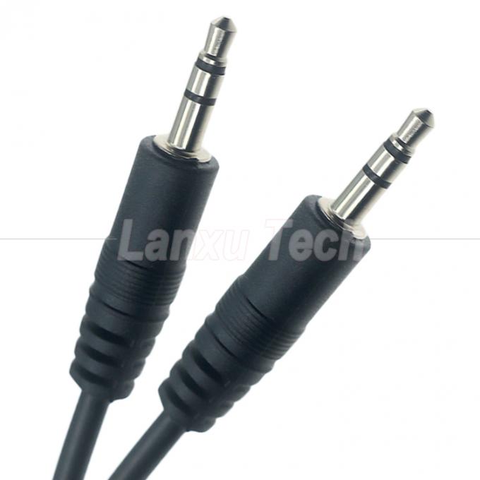 1M 2M 3M 3 polen TRS Man tot Man 3,5 mm Aux Stereo Jack Audio kabel voor luidspreker Recorder Headset 2