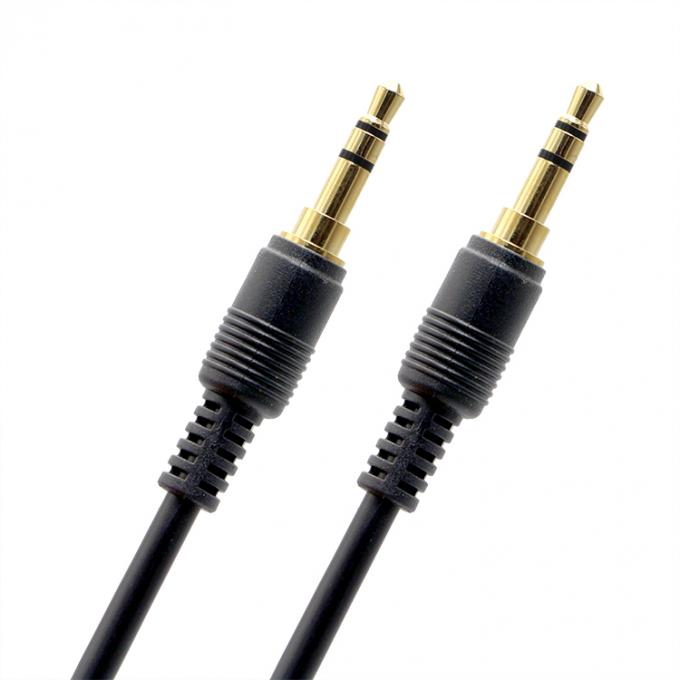OEM Gold Plating 1M 2M 3M Man tot Man 3.5mm Jack Hulpsluiter Stereo Audio Cable 3