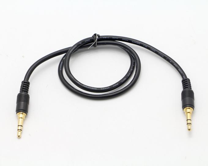 OEM Gold Plating 1M 2M 3M Man tot Man 3.5mm Jack Hulpsluiter Stereo Audio Cable 4