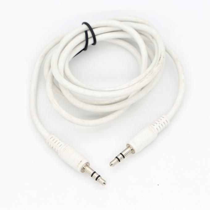 Op maat gemaakte man tot man 3,5 mm TRS Audio Stereo Jack kabel voor luidspreker 2