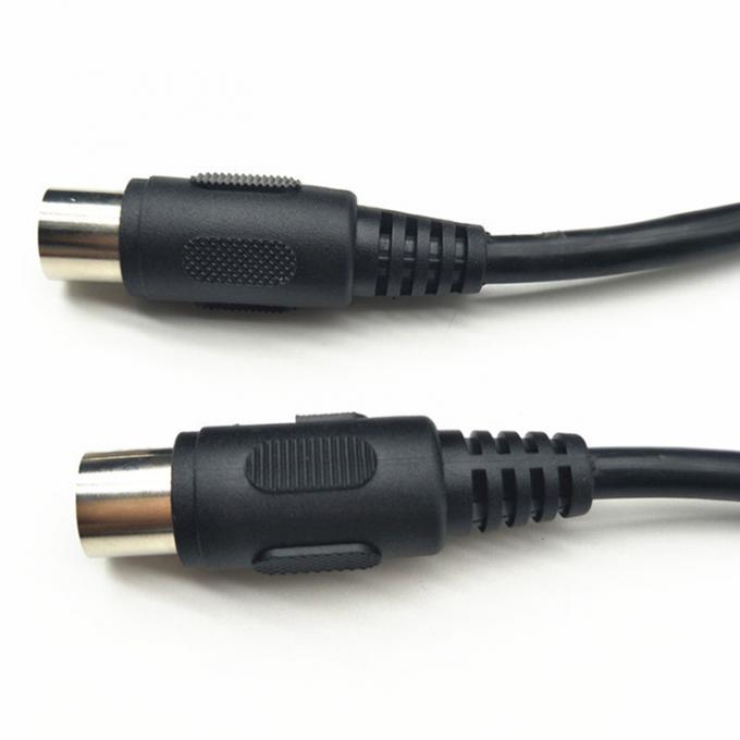 Op maat geschermd volledig verbonden mannelijk tot mannelijk vrouwelijk 7 pin Din Midi kabel 3