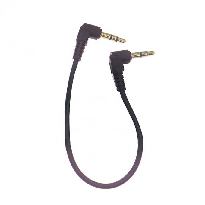 0.2M 1M 2M 3M 10M 90 graden hoek man tot man 3 polen TRS Stereo Audio Jack Verlengkabel voor hoofdtelefoon Car Speaker 0