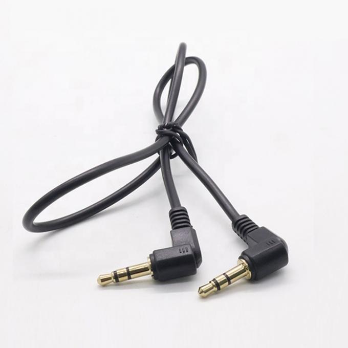 0.2M 1M 2M 3M 10M 90 graden hoek man tot man 3 polen TRS Stereo Audio Jack Verlengkabel voor hoofdtelefoon Car Speaker 6