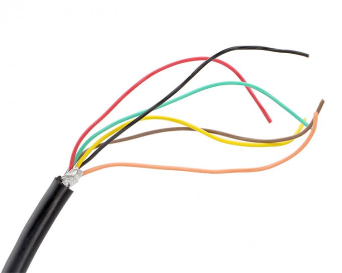Aanpassing 6 7 8 PIN MINI DIN tot Pigtail Open Tinned Wire Cable 3