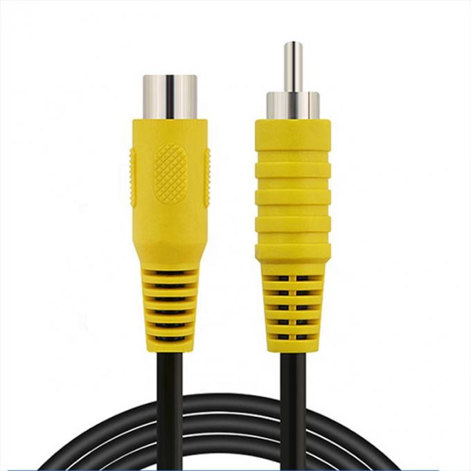0.5m 1m 2m 3m Stereo Audio Male to Female RCA Coaxial Cable voor HDTV 5