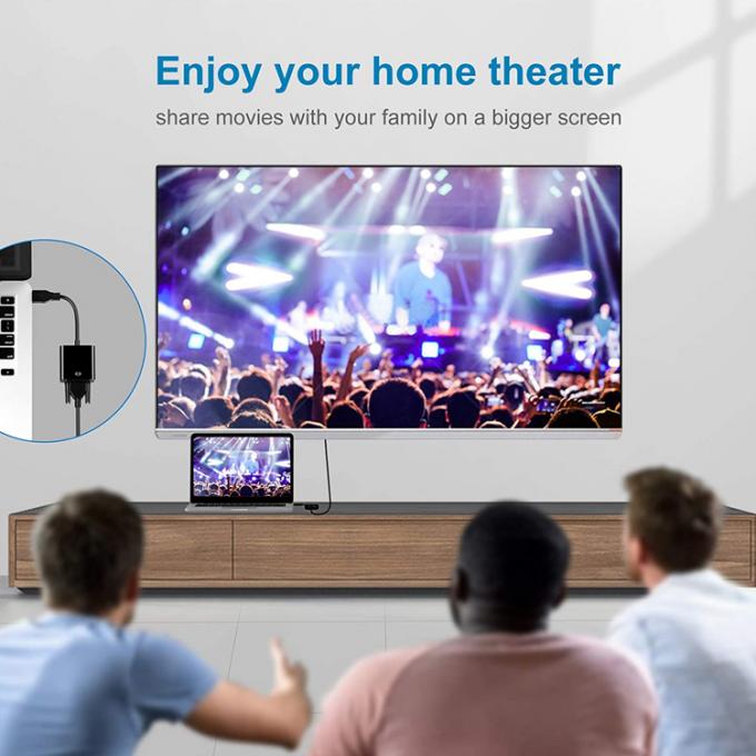 Multi Display Video Converter USB 3.0 naar VGA Adapter voor PC Laptop Monitor Projector HDTV 5