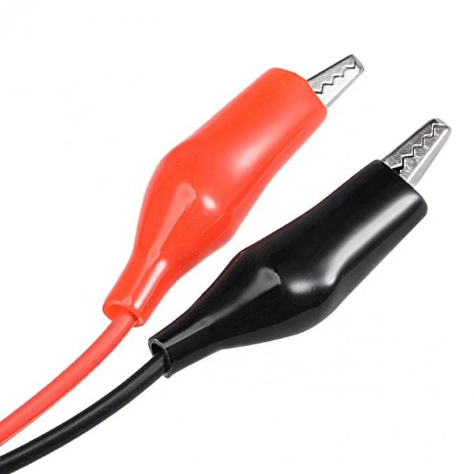 5.5x2.1mm DC Vrouwelijke tot dubbele alligator clips Power Testing Adapter Cable 1