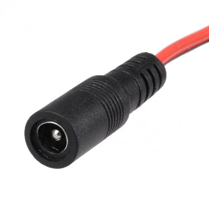 5.5x2.1mm DC Vrouwelijke tot dubbele alligator clips Power Testing Adapter Cable 2
