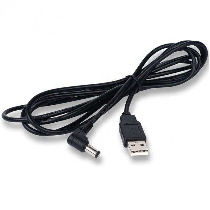 Persoonlijke USB Mannelijke naar rechterhoek 5.5 X 2.1mm 2.5 3.5 1.35 Connector Mannelijke DC-kabel 2