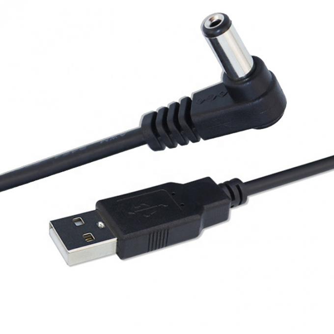 Persoonlijke USB Mannelijke naar rechterhoek 5.5 X 2.1mm 2.5 3.5 1.35 Connector Mannelijke DC-kabel 3
