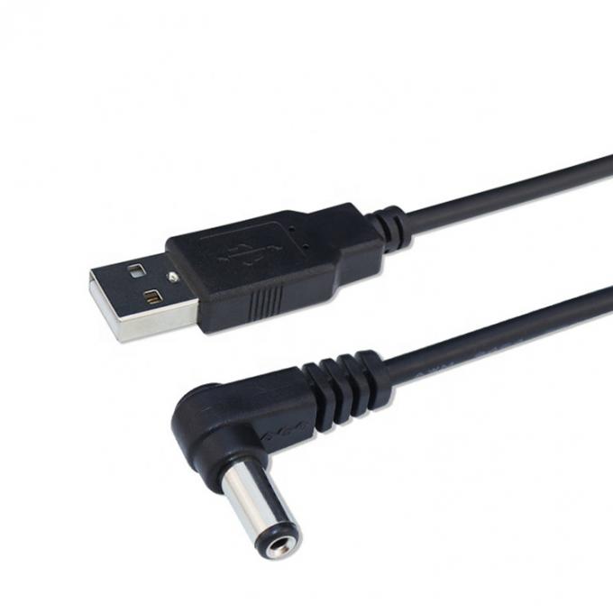 Persoonlijke USB Mannelijke naar rechterhoek 5.5 X 2.1mm 2.5 3.5 1.35 Connector Mannelijke DC-kabel 6
