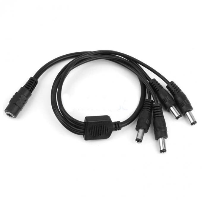 1 tot 4 manieren 1 Vrouw tot 4 Man 5,5x2,1 mm DC stroomvoorziening Splitter kabel voor CCTV Camera LED 2
