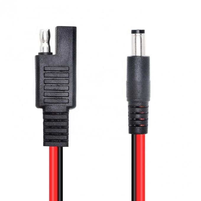 14AWG DC Plug 5.5x2.1mm Male to SAE 2 Pin Connectors Verlengkabel voor Automotive RV Solar Panel 1