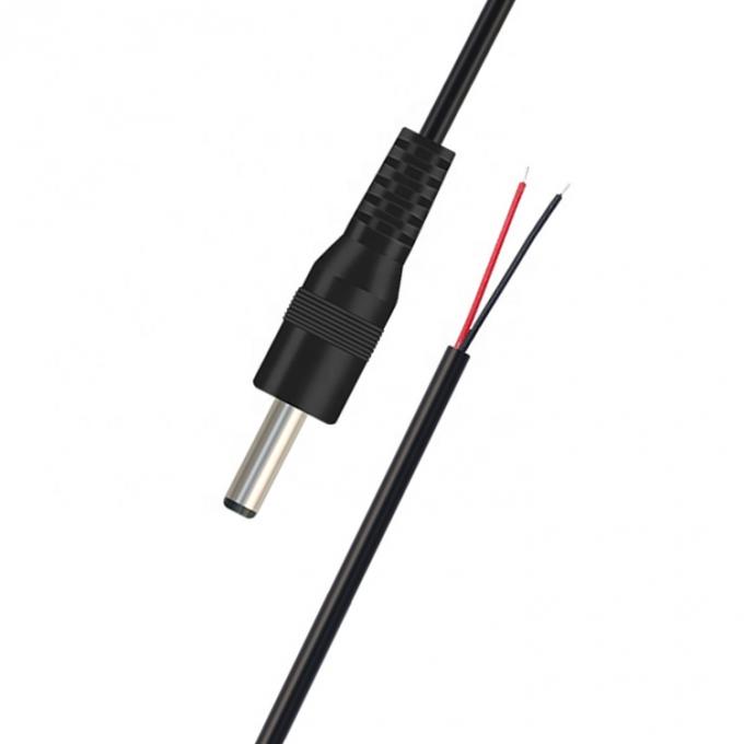 DC Barrel Jack Man 3.5x1.35mm tot Stripped Tined Wire Pigtail Bare End Cable 2
