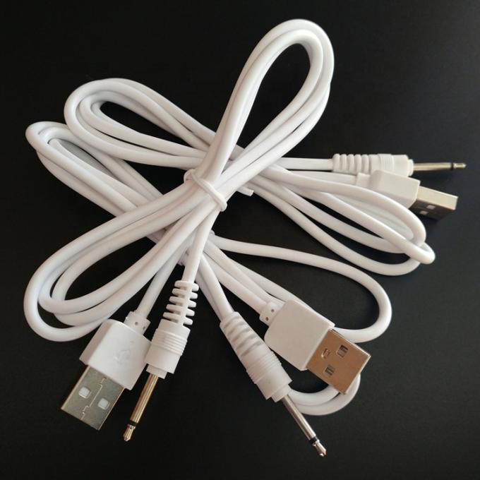 Multi-Size USB naar 2,5 mm DC Jack Power Charging Cable voor vibrator 4