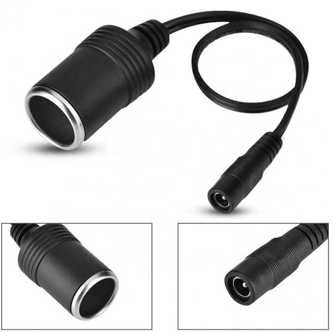 120W 12V 10A Vrouwelijke auto sigaretten stopcontact naar DC 5.5mm x 2.1mm Power Adapter kabel 1