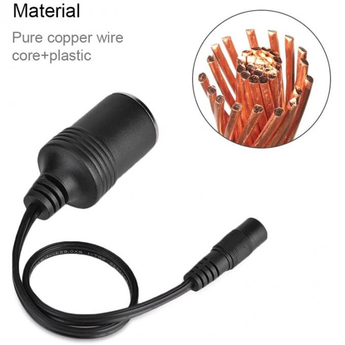 120W 12V 10A Vrouwelijke auto sigaretten stopcontact naar DC 5.5mm x 2.1mm Power Adapter kabel 3