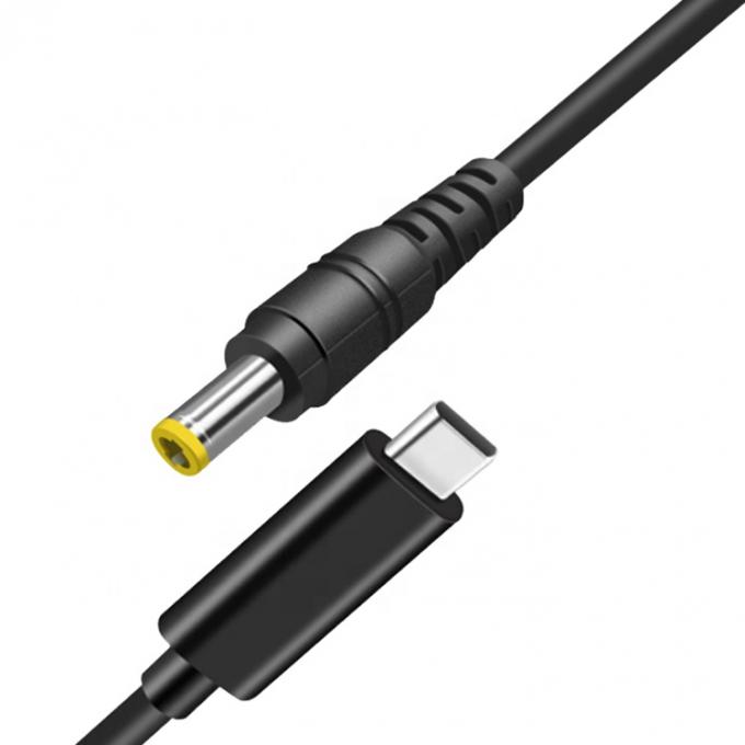 60W 20V 3A USB Type C PD opladen naar DC Jack Power Adapter kabel voor laptop 3