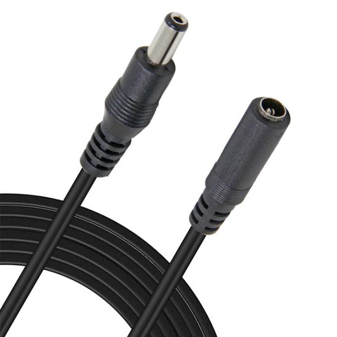 CUSTOM 1m Man tot Vrouw Man tot Man 2,1x5,5 mm DC-verlengkabel 1