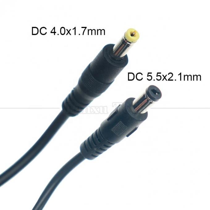 18 20 22 24 26 28AWG 1m 2m 3m 10m 12V 24V 5,5x2,1 mm Mannelijk tot 4,0x1,7 mm Jack Mannelijk DC-toevoerverlengkabel 3