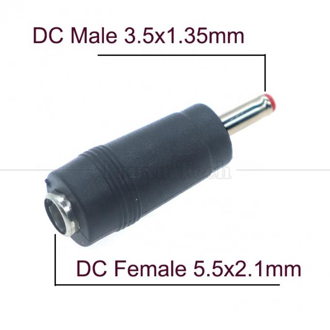 5.5x2.1mm Vrouwelijke naar 3.5x1.35mm Mannelijke DC Power Jack Connector Adapter 1