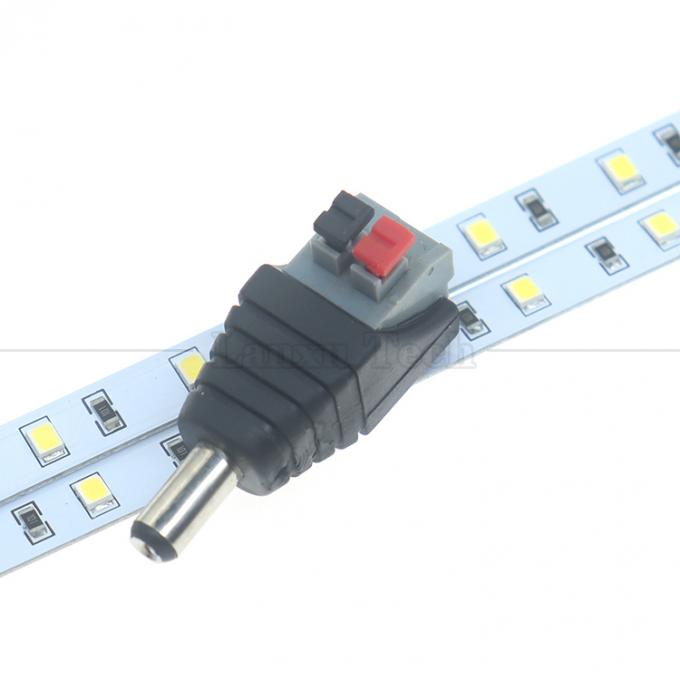 Solderloze drukknop DC 5.5*2.1mm Mannelijke Vrouwelijke Loop Jack tot 2p Draadkabel Connector voor LED Strip Camera 3