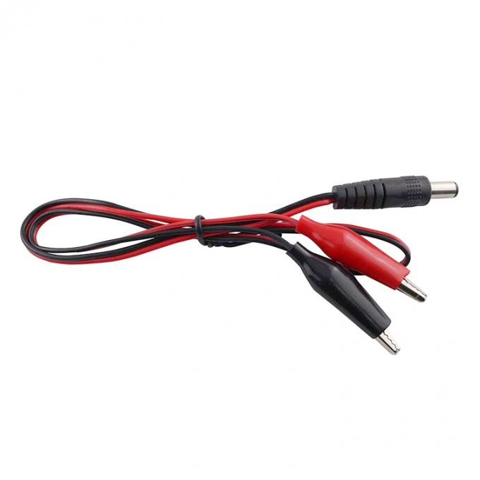 30cm DC-vat Jack 5.5x2.1mm Mannelijk Vrouwelijk tot Dual Alligator Clips Stroomvoorziening DC-kabel voor CCTV-camera 4