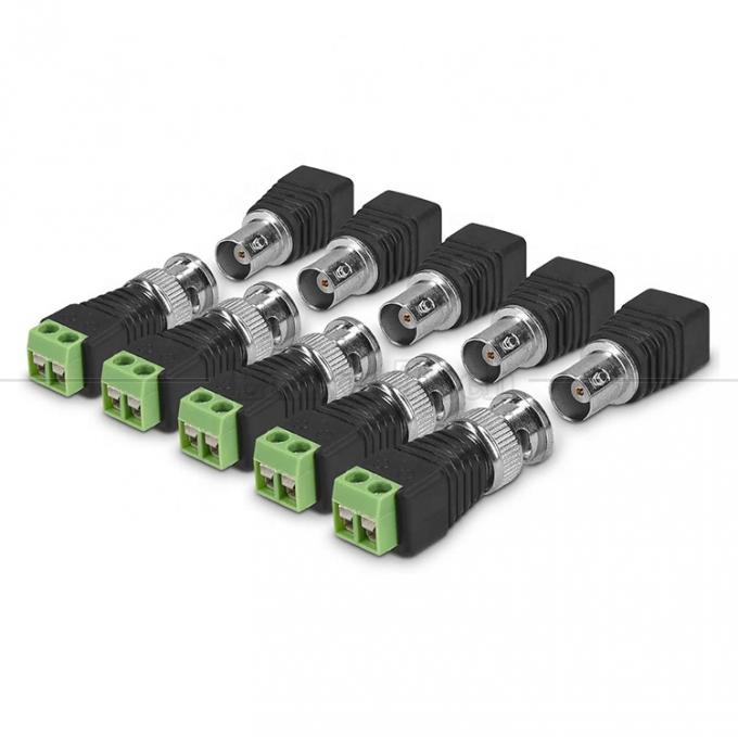 Soldeerloze schroefterminal mannelijk vrouwelijk BNC-connector stroomadapter voor CCTV-camera monitor video recorder 1