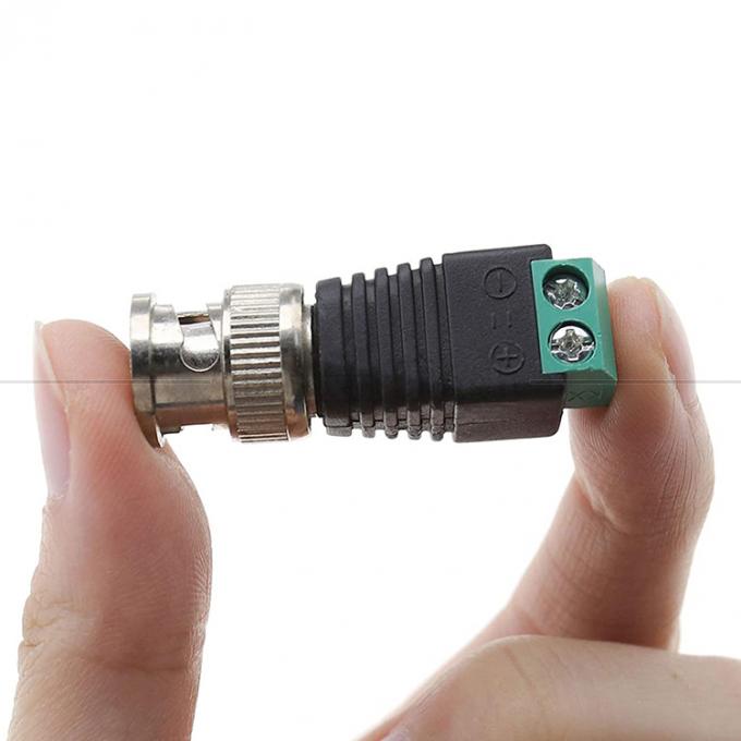 Soldeerloze schroefterminal mannelijk vrouwelijk BNC-connector stroomadapter voor CCTV-camera monitor video recorder 5