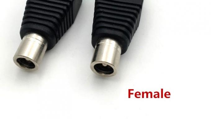 Solderless Insert Manlijk Vrouwelijk 2.1 X 5.5mm DC Jack Connector Power Terminal Plug Adapter voor LED Strip CCTV Camera 4