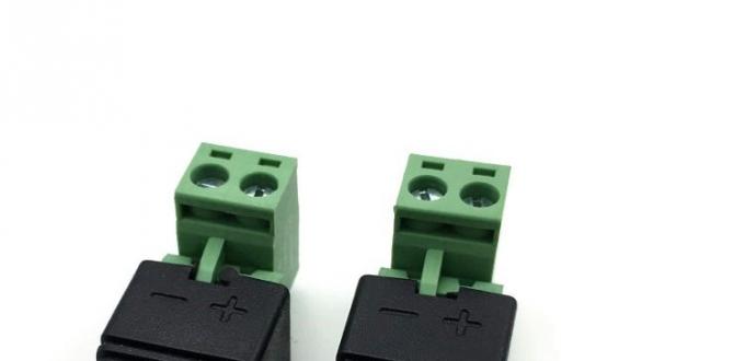 Solderless Insert Manlijk Vrouwelijk 2.1 X 5.5mm DC Jack Connector Power Terminal Plug Adapter voor LED Strip CCTV Camera 3