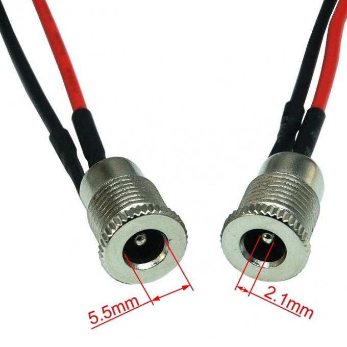 Gedrukt vrouwelijk DC099 vat jack stopcontact 10A 5,5x2,1 mm DC-stroomadapter 2