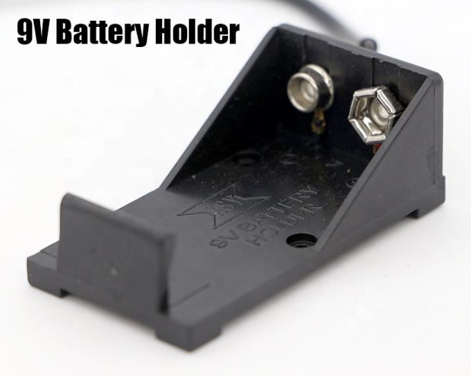 15 cm Cell Case Box 9V accuhouder met DC Power Jack 2.1x5.5mm 2